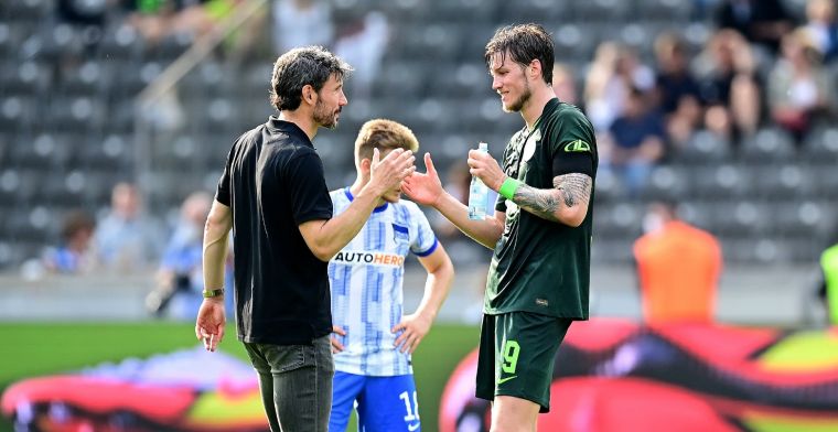 Van Bommel heeft boodschap voor Weghorst: 'We hebben erover gepraat'