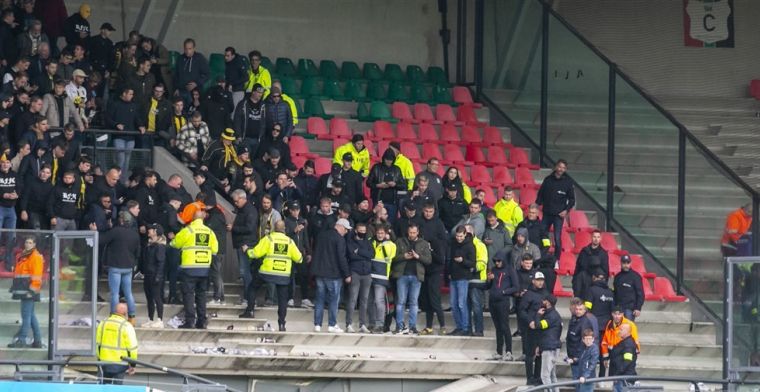 'Verbod op hossen' maakt stadions veiliger: Uiteindelijk kan alles kapot