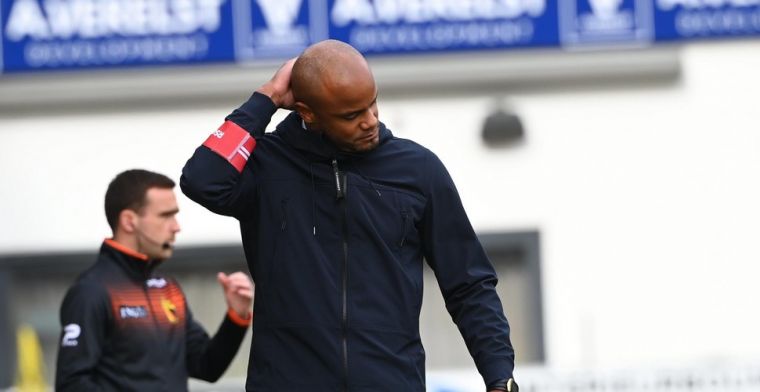 'Kompany denkt aan ingrijpende wijzigingen bij Anderlecht na puntenverlies'