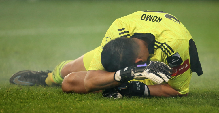 Verbist (OHL) grapt: Of ik Rafa (Romo) nog gehoord heb? Ja, maar hij mij niet