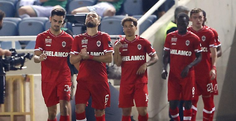 UEFA legt Antwerp één wedstrijd zonder publiek op