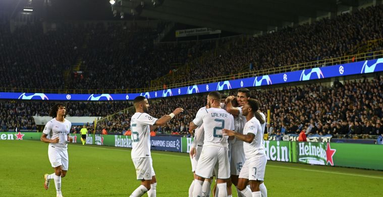 Man City is geschokt na incident met fan: 'Samenwerken met Club Brugge en politie'