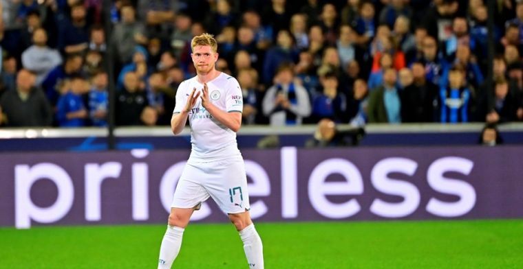 De Bruyne steekt hart onder de riem van City-fan na incident