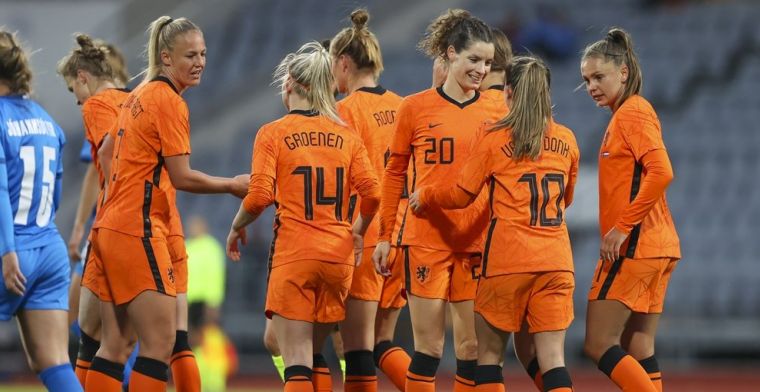 Leeuwinnen laten geen spaan heel van Cyprus en zetten monsterscore neer