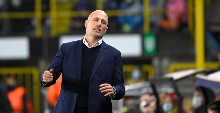 Clement slaat mea culpa bij Club Brugge: Dat is mijn verantwoordelijkheid