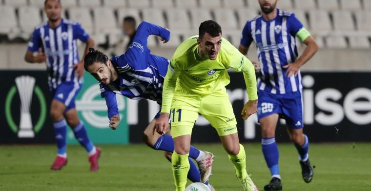 Groepswinnaar KAA Gent wordt verrast in Cyprus en verliest