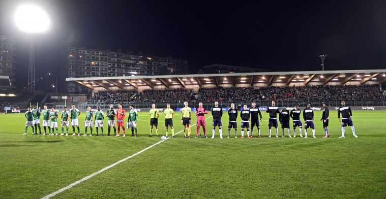 Anderlecht krijgt maximumboete van Bondsparket na ongeregeldheden in de beker