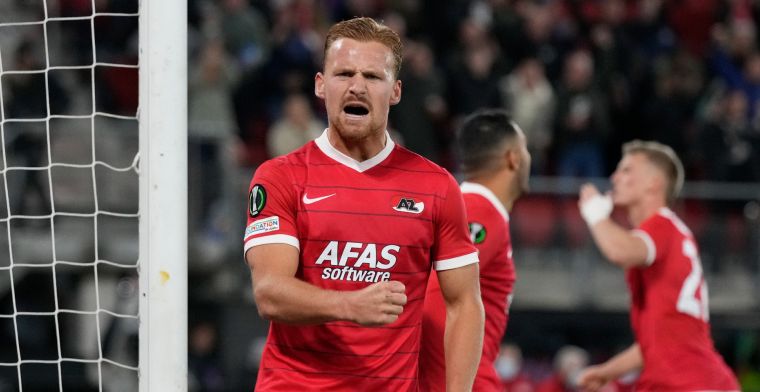 AZ doet wat het moet doen en is zeker van groepswinst in de Conference League