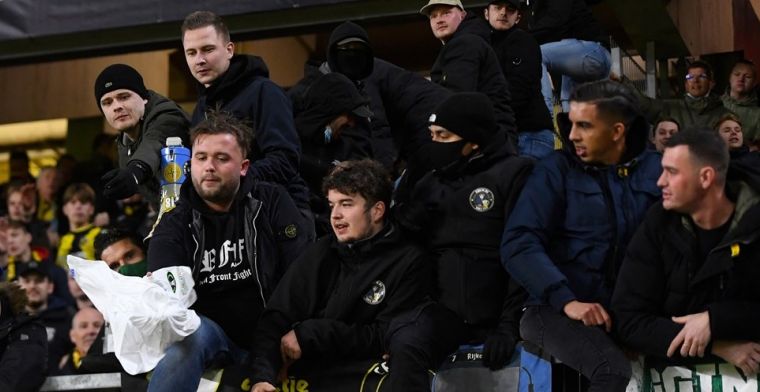 'Vitesse-fans vernielen uitvak in Rennes en raken slaags met Franse ME'ers'