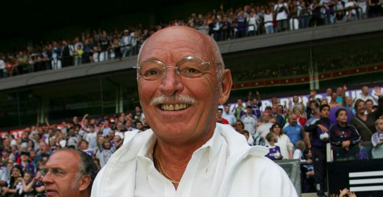 Paars-wit in rouw: Lange Jojo, de man achter Anderlecht Champion, is overleden