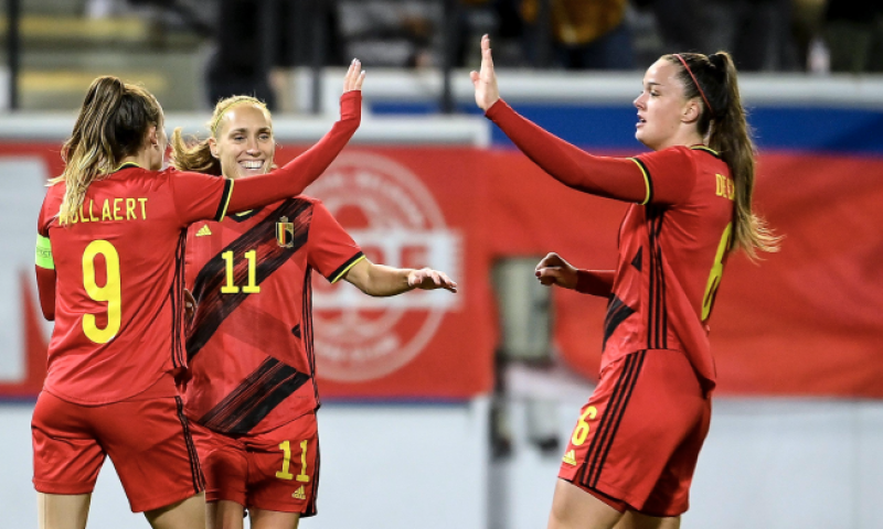 Gamers kunnen nu ook met de Red Flames spelen op Fifa 22 Afbeelding: Gamers kunnen nu ook met de Red Flames spelen op Fifa 22