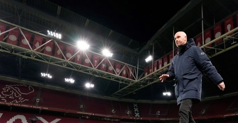 Ten Hag sluit Ajax-vertrek niet uit: 'Ik zou de uitdaging graag aangaan'