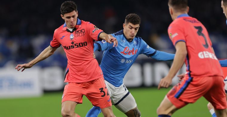 Thriller in de Serie A: Napoli loopt na comeback tegen contra-aanval Atalanta aan