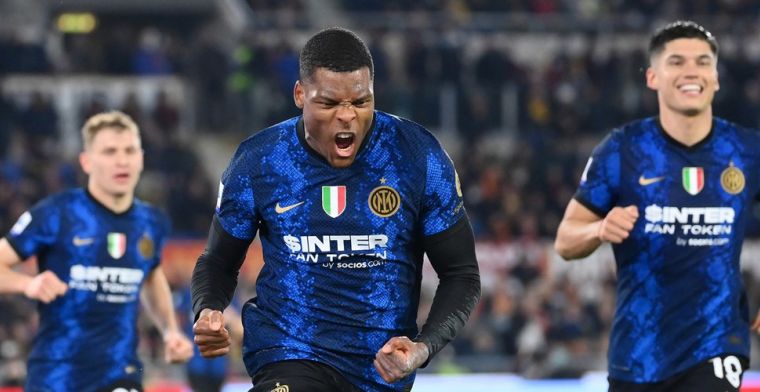 Italiaanse media vol lof na eerste Inter-goal: 'Dumfries herwint het vertrouwen'