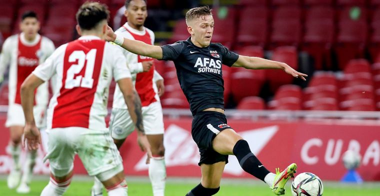 Bokalen voor Speler en Talent van de Maand overhandigd bij AZ en Ajax