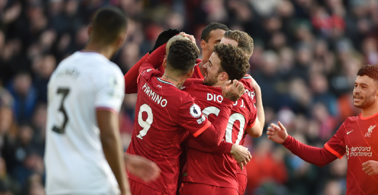 Liverpool neemt plek twee over van Chelsea na probleemloze overwinning