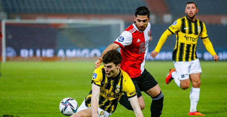 Perez verbaasd door juichende Jahanbakhsh bij Feyenoord: 'Lijkt nergens op'