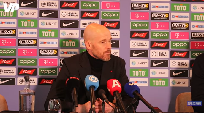 Ten Hag: 'Ik weet nog niet of we het KNVB-beleid volgen of blijven testen'