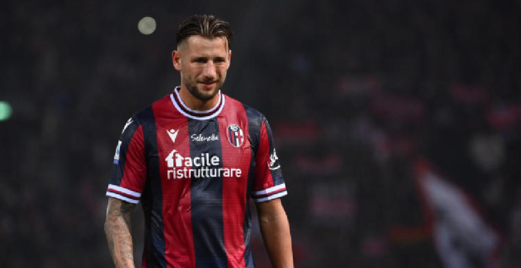 Dijks wil wat rechtzetten: 'Ik zou niet blij meer zijn om voor Bologna te spelen'