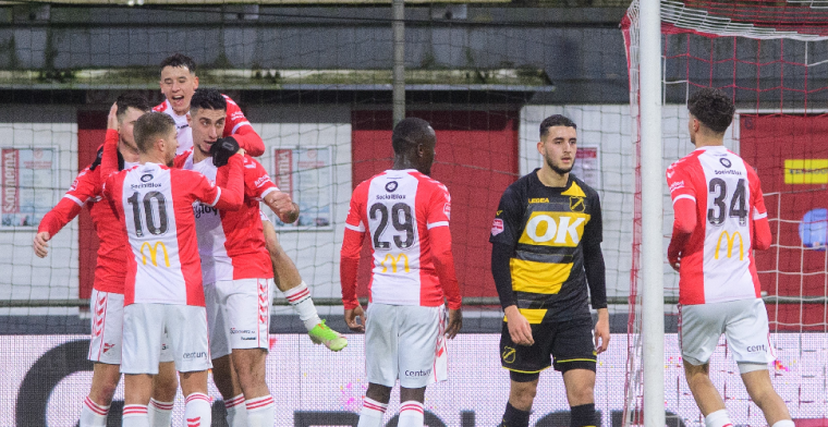 Kharchouch helpt FC Emmen aan drie punten tegen kansen missend NAC