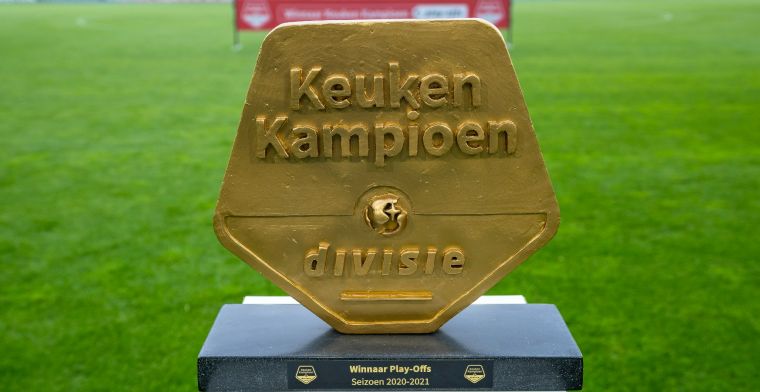 'KNVB volgt internationale uitdoelpuntenregel, met play-offs op komst'