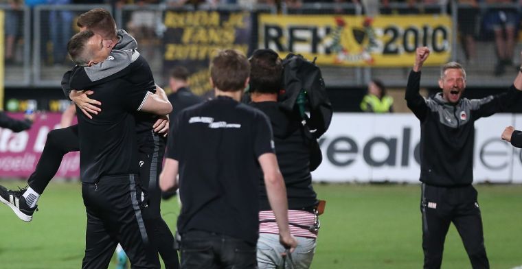 Excelsior over Roda-feest: 'Alsof ze de Champions League hadden gewonnen'