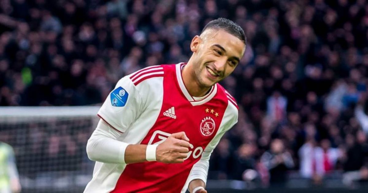 Ziyech Was Voted Player Of The Month Six Ajax Players In The Best Team In October