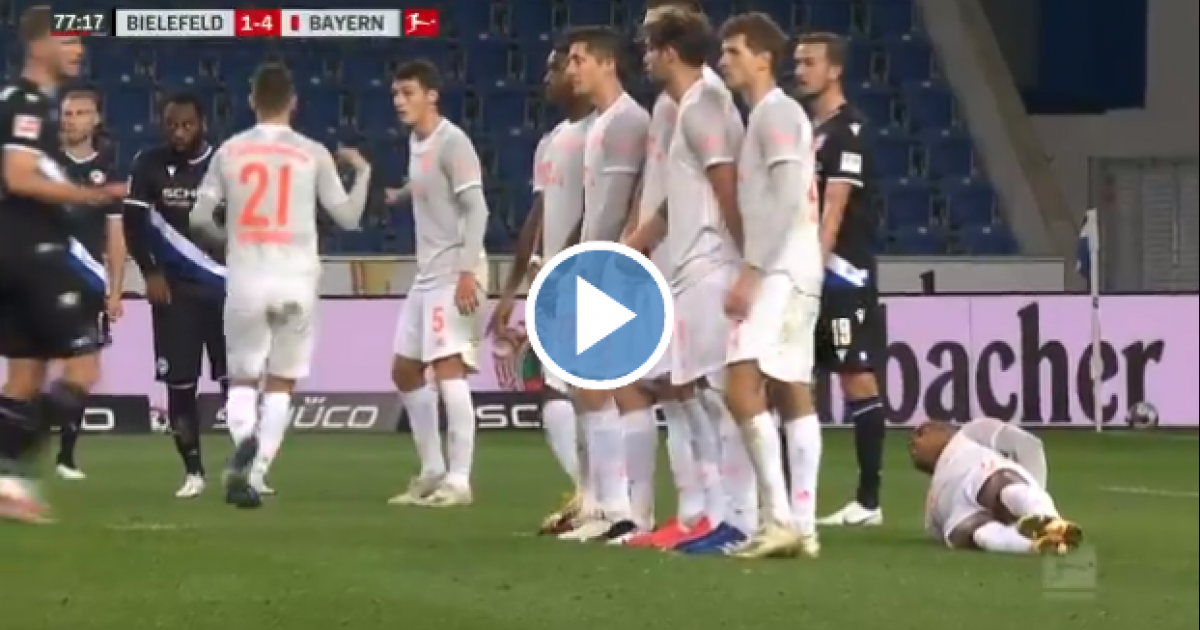 Left side, right side, turn around: smiling ‘wall beam’ Douglas Costa goes viral