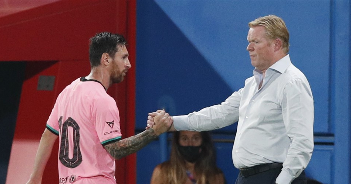 Koeman sees figures Messi: ‘It could be that he can perform better’