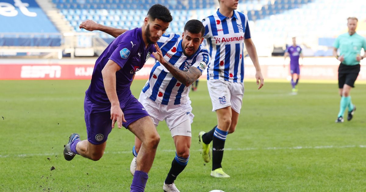 Heerenveen heerst voor rust, Groningen heerst na rust ...