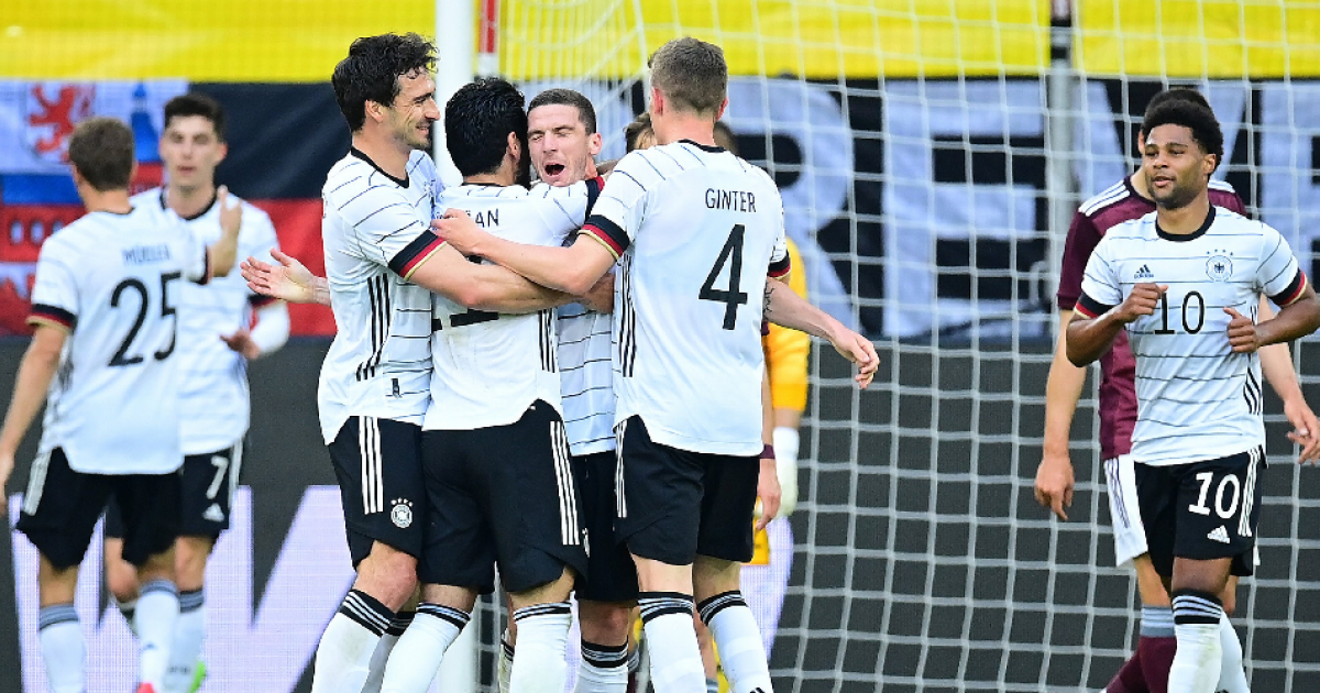 Germany sets a monster score in the very last test for the European Championship