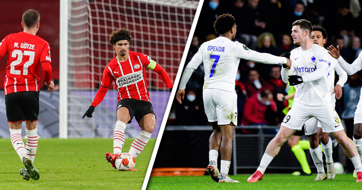 Scenarios in a row: PSV and Vitesse must do this to continue in Europe