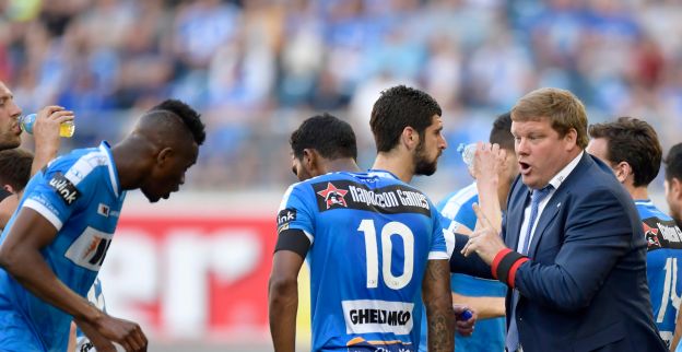 AA Gent wint op het nippertje van KV Oostende en doet goede zaak voor derde plaats