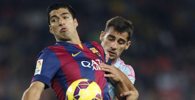 Luxe supersub Suarez laat Barça ontsnappen; Messi loopt record weer mis