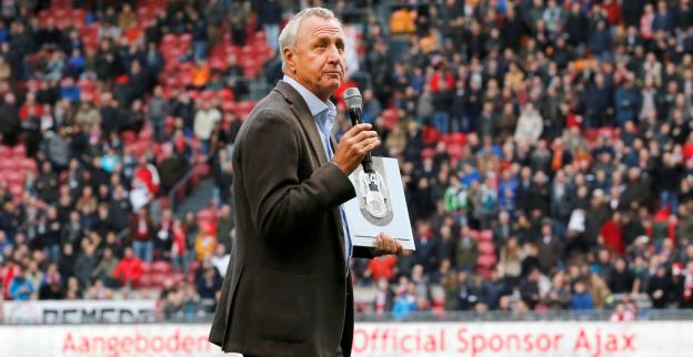 Cruijff: 'Bij Ajax kun je klimmen, bij Barça alleen keihard naar beneden donderen'