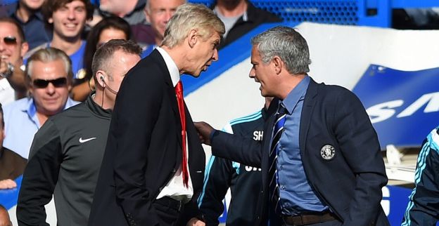Mourinho kan het niet laten en jent Wenger: 'Hij heeft een droombaan'