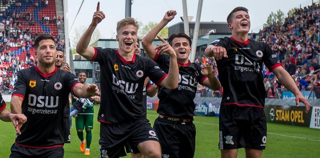 Feest na lijfsbehoud: We waren alleen tegen PEC en Feyenoord echt kansloos