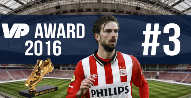 VP Award 2016: Derde plaats voor klassespeler van PSV