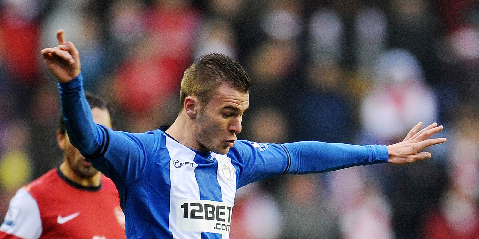 Wigan-speler niet gestraft voor horrortackle