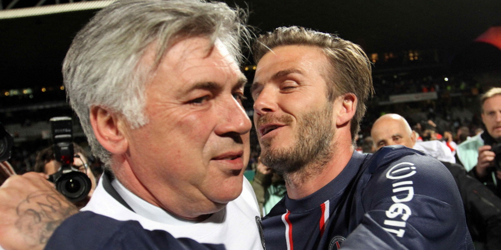 Ancelotti ziet toekomstige trainer in Beckham ...