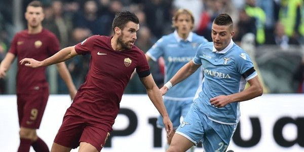 Scorende Strootman boekt met Roma onbetaalbare zege op aartsrivaal